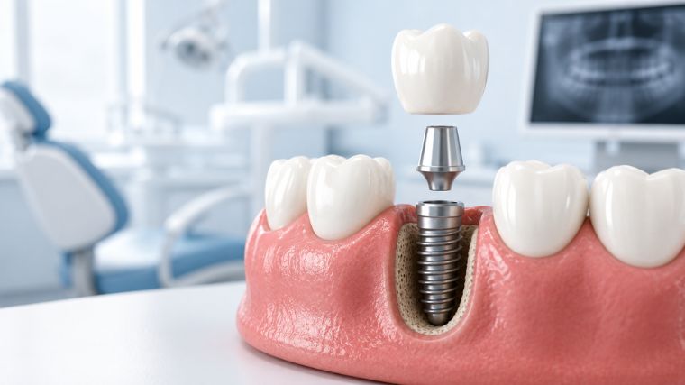 ¿Ponerse implantes dentales duele?